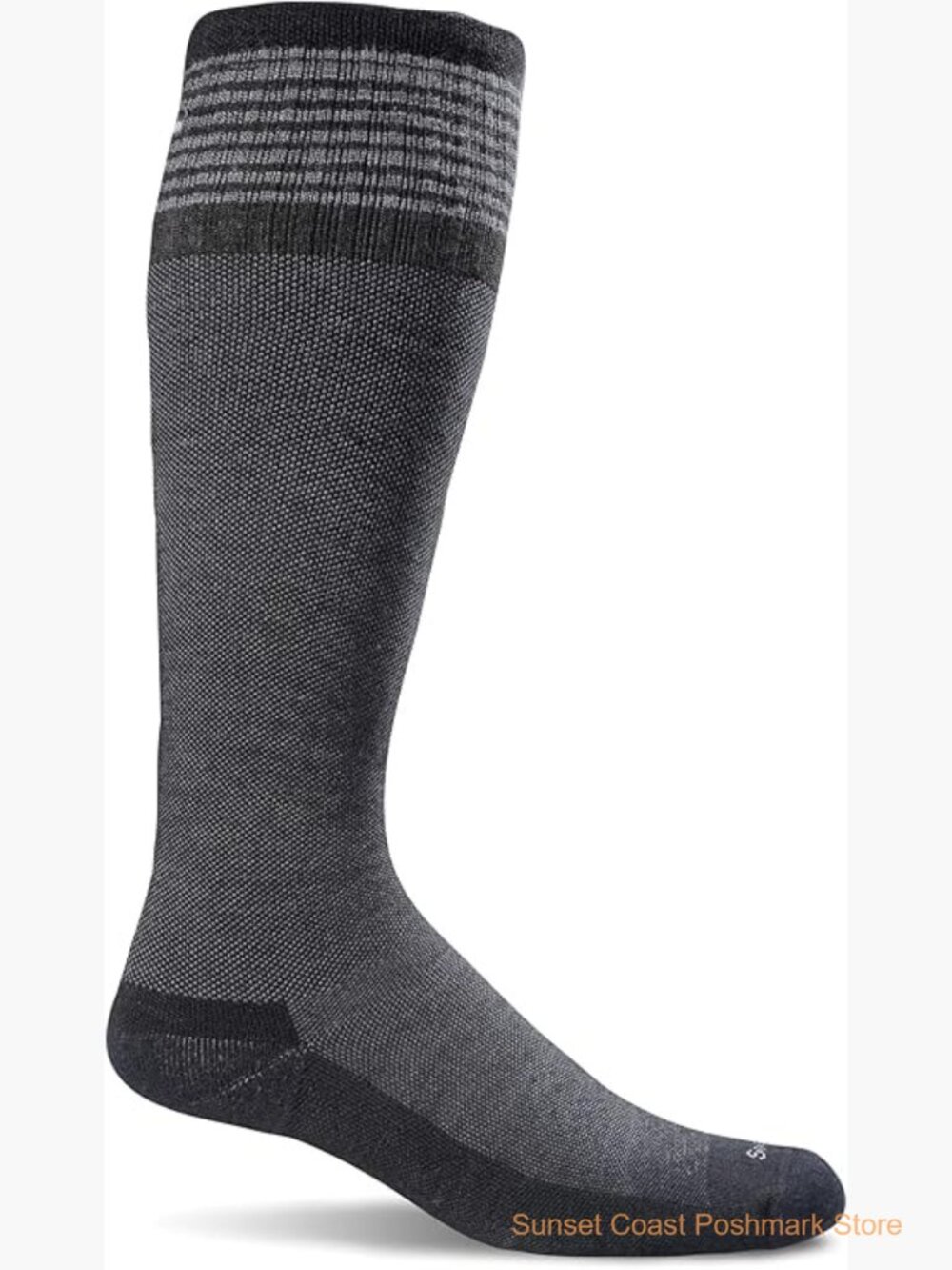 Merino Wool Compression Socks Firm Graduated Support Over Calf
